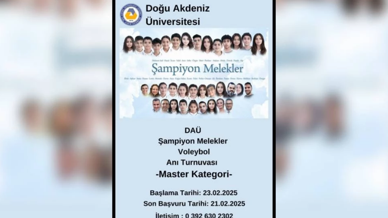 DAÜ Spor İşleri Müdürlüğü, vefa turnuvaları düzenleyecek