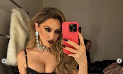 Hadise'nin göğüs dekoltesi gündem oldu!