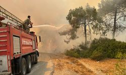 Yunanistan'da yangınlar nedeniyle çok sayıda yerleşim yeri tahliye edildi
