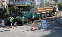 Bursa Mudanya'da yollara yerel bakım