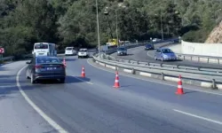 Girne-Lefkoşa Anayolunda aydınlatma çalışması: Ciklos Mevkinde sağ şerit trafiğe kapanıyor