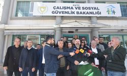 KİEF, Çalışma ve Sosyal Güvenlik Bakanlığı önünde protesto eylemi düzenledi