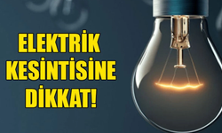 Karaağaç köyüne yarın üç saat elektrik verilemeyecek