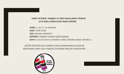 HAKSEN, Kamu Görevlileri Yasası eğitimi verecek