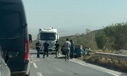 Girne dağ yolunda büyük kaza!!!