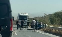 Girne-Değirmenlik yolunda kaza: Kamyona çarptı!
