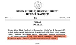 Cumhurbaşkanı Ersin Tatar Kumar yasasını onayladı