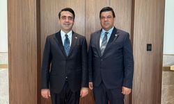 DAÜ Rektörü Kılıç, Yurtdışı Türkler ve Akraba Topluluklar Başkanı Turus ile bir araya geldi