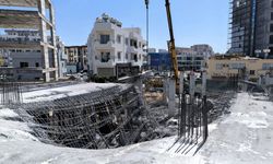 Gazimağusa’da beton dökümü sırasında çökme yaşanan inşaatla ilgili kapatma kararı alındı