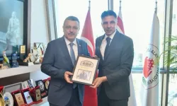 Amcaoğlu, Trabzon Belediye Başkanı Genç’i ağırladı