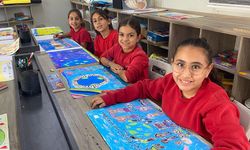 Geçitkale-Serdarlı Belediyesi Belde Okullarına Yönelik Resim Yarışması Düzenledi