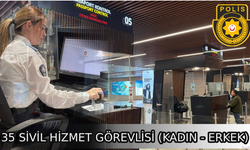 Polis Genel Müdürlüğü bünyesinde 35 kişilik bilgisayar operatörü münhali…