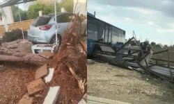 Güney Kıbrıs’ta tornado evlere ve altyapıya zarar verdi