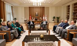 Cumhurbaşkanı Tufan Erhürman, Kamu-Sen’i kabul etti