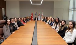 Cumhurbaşkanı Erhürman, GİKAD, Genç GİKAD ve Gİ-KA KOOP heyetini kabul etti