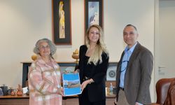 Nilden Bektaş Erhürman, Asuman Korukoğlu Kuyucu ile görüştü