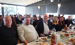 DAB personeli, yeni yıl yemeğinde buluştu