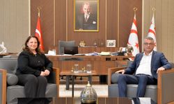 Cumhurbaşkanı Tufan Erhürman, KKTC Berlin Temsilcisi’ni kabul etti