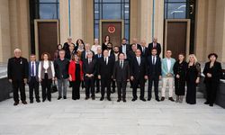 Öztürkler, Türkiye-KKTC İş Birliği Cemiyeti heyetini kabul etti