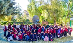 Gazi-Canbulat İlkokulu Öğrencileri Çağlayan Parkı’nda fidan dikti