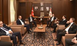 Başbakan Üstel, Özerdağ ve Yüksek Adliye Kurulu üyeleri ile toplantı yaptı: Yargı reformu ele alındı