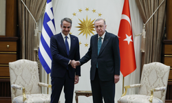 TC Cumhurbaşkanı Recep Tayyip Erdoğan, Yunanistan Başbakanı Miçotakis’i kabul etti