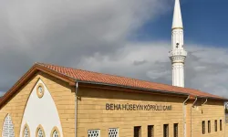 Beha Hüseyin Köprülü Camii düzenlenen törenle ibadete açıldı