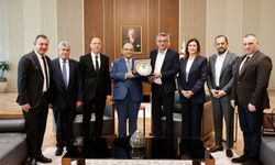 Cumhurbaşkanı Tufan Erhürman, POL-VAK başkanı ve beraberindeki heyeti kabul etti