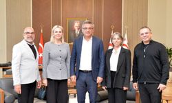 Cumhurbaşkanı Tufan Erhürman, Kıbrıs Polifonik Korolar Derneği yetkililerini kabul etti