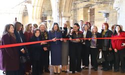 “Cumhuriyetin Hatıra Defteri Kadınlar Sergisi”, Lefkoşa Bedesten’de açıldı