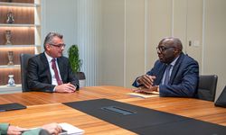 Cumhurbaşkanı Erhürman, Diagne’yi kabul etti