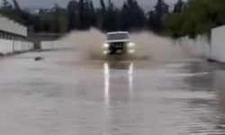 Lefke’de son durum: Barajdaki su seviyesi yükseldi, su baskını yaşandı, maç ertelendi