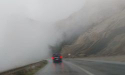 Karaağaç-Alevkayası yolunda yoğun sis