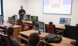 Güzelyurt’ta çocuklara ücretsiz robotik kodlama kursu