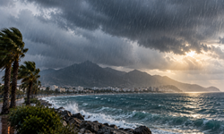 Meteorolojiden Sağanak ve Kuvvetli Rüzgar Uyarısı