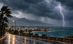 Meteoroloji uyardı: Yarın kuvvetli sağanak bekleniyor