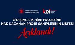 Girişimcilik Hibe Programı Sonuçları Açıklandı