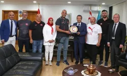 Ertuğruloğlu, T-Bikers heyetini kabul etti