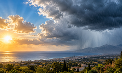 Meteoroloji uyardı: Pazar yağmur, pazartesi sağanak