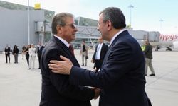 Cevdet Yılmaz günübirlik ziyaret için KKTC’ye geldi