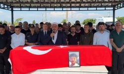 Gemi kazasında hayatını kaybeden Özgür Gönül Tarsus'ta toprağa verildi
