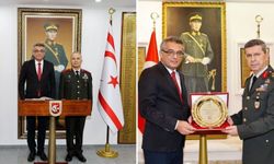 Erhürman’dan iki kuvvet komutanına ziyaret