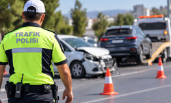 KKTC'de bir haftada 57 trafik kazası: 26 yaralı