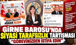 GİRNE BAROSU’NDA SİYASİ TARAFSIZLIK TARTIŞMASI