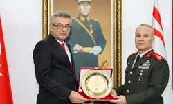 Erhürman’dan GKK Komutanı Şükrü Bilir’e ziyaret