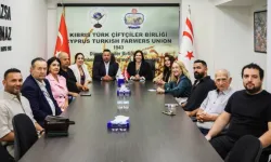 CTP, Çiftçiler Birliği'ni ziyaret etti: Tarımın sorunları görüşüldü