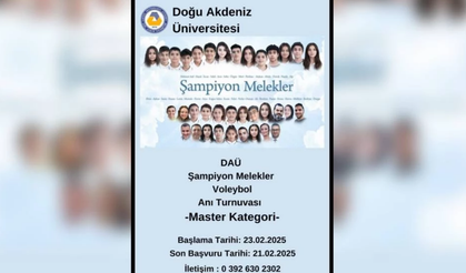 DAÜ Spor İşleri Müdürlüğü, vefa turnuvaları düzenleyecek