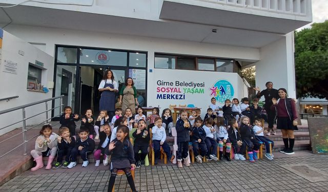 Girne Belediyesi ‘Çocuk Haklarının Sanat ile İfadesi’ etkinliği düzenledi