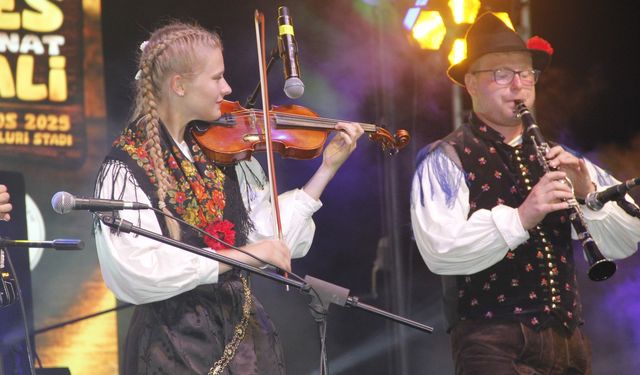 11. Patates Festivali ve 8. Uluslararası Halk Dansları Festivali coşkusu