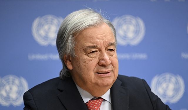 Guterres'ten İsrail saldırısına kınama